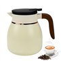 KNGNGK 1l Carafe à Café Isotherme en Acier Inoxydable, Carafe à Café Thermique à Double Paroi, Carafe Cafetière Isotherme, Piche
