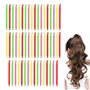 TogtherKings Bigoudis Spirale Sans Chaleur Magic Coiffeur Rouleaux De Cheveux Salon Outils Tige En Plastique Longue Kit Coiffure