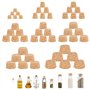 Lot De 48 Bouchon Liege Naturel Pour Le Bricolage