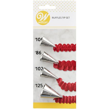 Wilton Douilles à Pâtisserie Set Rufflés #86