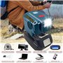 TPDL Onduleur de puissance 200 W pour batterie Makita 18 V, onduleur de batterie DC 18 V vers AC 240 V/220 V avec lumière, adapt