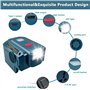 TPDL Onduleur de puissance 200 W pour batterie Makita 18 V, onduleur de batterie DC 18 V vers AC 240 V/220 V avec lumière, adapt