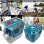TPDL Onduleur de puissance 200 W pour batterie Makita 18 V, onduleur de batterie DC 18 V vers AC 240 V/220 V avec lumière, adapt