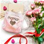 OGEEON Idee Cadeau Noel Original Mug Cadeau Anniversaire Femme Personnalisé Meilleure Maman du Monde Tasse Femme Noel