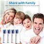 Têtes de Brosse à Dents de Remplacement Compatible avec Oralb Tri-Zone, 8 Têtes de Brosse Génériques EB30 pour la Majorité des B