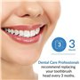 Têtes de Brosse à Dents de Remplacement Compatible avec Oralb Tri-Zone, 8 Têtes de Brosse Génériques EB30 pour la Majorité des B