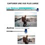 142cm Extensible Perche a Selfie Monopods Trepied Aluminium avec Télécommande Bluetooth & Support d