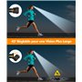 EOIWUY Lampe Frontale LED Ultra Puissante, Rechargeable Lampe Frontale Étanche avec Lumière Rouge, 6 Modes d'Éclairage & 36H d'A