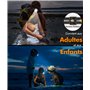 EOIWUY Lampe Frontale LED Ultra Puissante, Rechargeable Lampe Frontale Étanche avec Lumière Rouge, 6 Modes d'Éclairage & 36H d'A