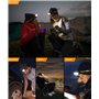 EOIWUY Lampe Frontale LED Ultra Puissante, Rechargeable Lampe Frontale Étanche avec Lumière Rouge, 6 Modes d'Éclairage & 36H d'A