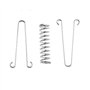 8 pièces Ressort de Tension d'auvent,Accessoires Ressorts de Tension,Ressorts à Ressort de Tension,avec 16 mousquetons,pour Le C