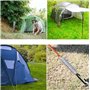 8 pièces Ressort de Tension d'auvent,Accessoires Ressorts de Tension,Ressorts à Ressort de Tension,avec 16 mousquetons,pour Le C
