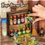 DECOHOME Set de Potion Mystère Vintage pour Enfants, mélange 20 bouteilles de Potion Magique, Jouets Artisanaux pour Garçons et 