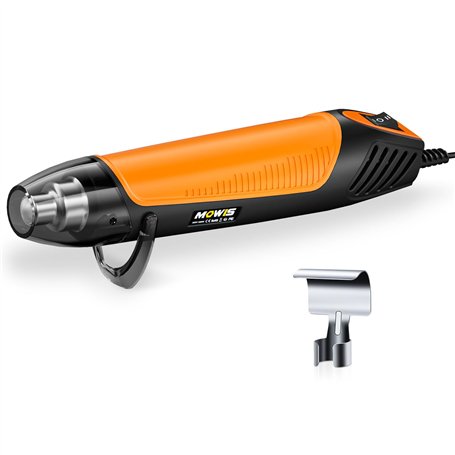 MOWIS Décapeur Thermique 350W Mini Pistolet à Air Chaud avec Buses