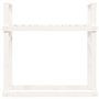 Toshilian Range Bûche Extérieur, Étagère à Bûche Porte Bûches de Cheminée Support de Bois de Chauffage Support pour bois de chau