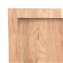 Comptoir de Salle de Bain, Plan de Vasque Plateau de Meuble Salle de Bain Marron 40x30x(2-4) cm Bois traité