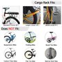 Porte Bagage Velo Arriere Universel en Alliage d'Aluminium