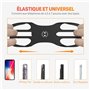Haslaky Support Téléphone Vélo, Support Téléphone Moto 360° Rotation, Universel Porte Telephone Velo pour Trotinette Electrique,