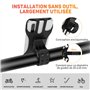Haslaky Support Téléphone Vélo, Support Téléphone Moto 360° Rotation, Universel Porte Telephone Velo pour Trotinette Electrique,