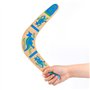 Boomerang en Bois en Forme de V Retour Boomerang Jouet de Sport en Plein air pour l'équipement de Jeu de Sport