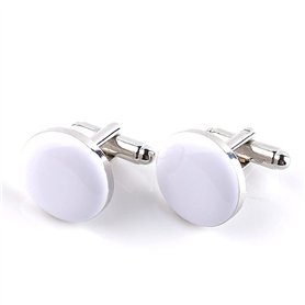 1 Paire de Boutons de Manchette Français pour Hommes Chemise Business Mariage Ou comme Cadeau d'anniversaire