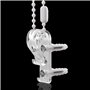 4 PCS Rideau Clip P Transparent avec Vis Crochet pour Cordon de Store en Plastique Dispositif de S
