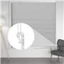 Rideau Crochet Stores Crochet,4 PCS Rideau Clip P Transparent avec Vis Crochet pour Cordon de Store en Plastique Dispositif de S