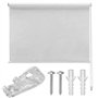 Rideau Crochet Stores Crochet,4 PCS Rideau Clip P Transparent avec Vis Crochet pour Cordon de Store en Plastique Dispositif de S
