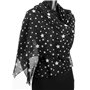châle léger en pur coton issu du commerce équitable pour femme