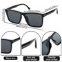 QOUBNIC 6 Pièces Agent Costume Accessoires, d'Accessoires Costume Agent Secret avec Lunettes Noires Écouteur Badge ID Cravatte P