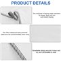 Lot de 6 Matelas à Langer Portables en Pur Coton imperméable, Alèses pour Bébé Douces et Étanches pour Table à Langer (30 x 60 c