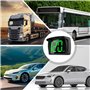 WIYETY Compteur de Vitesse Numérique Universel pour Voiture - Affichage Tête Haute pour Vélo, Moto et Auto