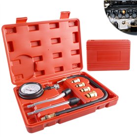 Moteurs Testeur de Compression Kit: PRITOK Kit D'outils de Manomètre