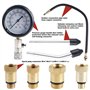 Moteurs Testeur de Compression Kit: PRITOK Kit D'outils de Manomètre, Kit Testeur de Compression Standard for Testing Motorcycle