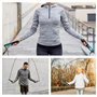 Corde à Sauter avec Compteur: WIYETY Corde à Sauter Sans Fil, Jump Rope Réglable avec Compteur Calories et Minuterie LCD écran M