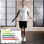 Corde à Sauter avec Compteur: WIYETY Corde à Sauter Sans Fil, Jump Rope Réglable avec Compteur Calories et Minuterie LCD écran M