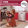 TOATELU Plaque de cuisson avec grille de refroidissement, panier de barbecue, panier de barbecue en acier inoxydable avec poigné