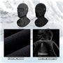 Nizirioo 2 pièces Cagoule pour l'hiver: Cagoule Balaclava, Cagoule de Moto Hiver, Masque Thermique de Ski, Cagoule Polaire, pour
