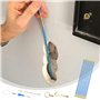 Tire fil Electriques 33cm x 10 Pièces: Jeu de Baguettes Fibre de Verre, Kit Rétractable D’installation pour Cable en Boîtier Pla