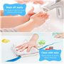 Shuttle Art Peinture au Doigt, 33 Pièces Kit de Peinture au Doigt Enfant Lavable(10 Couleurs*60ML) avec Pinceau, Tampon, Éponge,