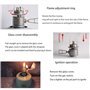 Campingmoon Coreless Candlelight Tente De Gazéification Lampe à Gaz Atmosphère Camping Lanterne à Gaz Avec Boîtier De Lanterne E