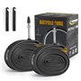 Pack de 2 Chambre à air 700 x 23-25C pour Vélo de Route FV48mm Valve Presta