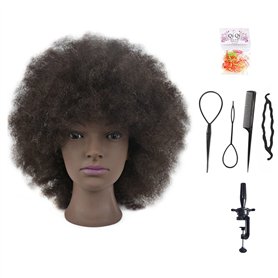 Tête d'entraînement afro de 25