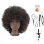 Tête d'entraînement afro de 25