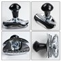 UZSUZZ Boule Volant Voiture, Boule Volant, Bouton Volant Voiture Spinner, Bouton Volant Direction Universel Voiture, Accessoire 