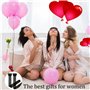 Meifiyu Lot de 4 Paires de Bas Autofixants Noirs pour Femme avec Dentelle, Sexy 20 Deniers en Soie (Taille Unique), Noir, 10-96