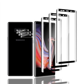 Zicurz 3+3 Pièces Verre Trempé pour Samsung Galaxy Note9