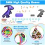 NLMWTI Set de Perles à Repasser 11000 Pièces avec Boîte de Rangement, Noel Loisirs Créatifs Kit 5mm avec Plaque Perle Papier à R