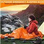 XUNIVERS Sac de Couchage Survie,Sac de Couchage d'urgence,Sac de Thermique Léger Imperméable,Sacs de Couverture de Survie Sac en