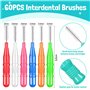 Brossette Interdentaires Brosse Dentaire Portable avec Couvercle